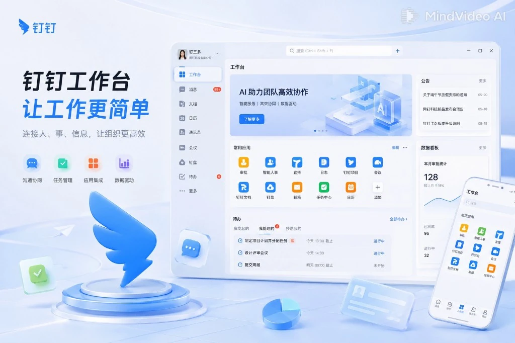 钉钉AI9.0业务在线新纪元视频头图